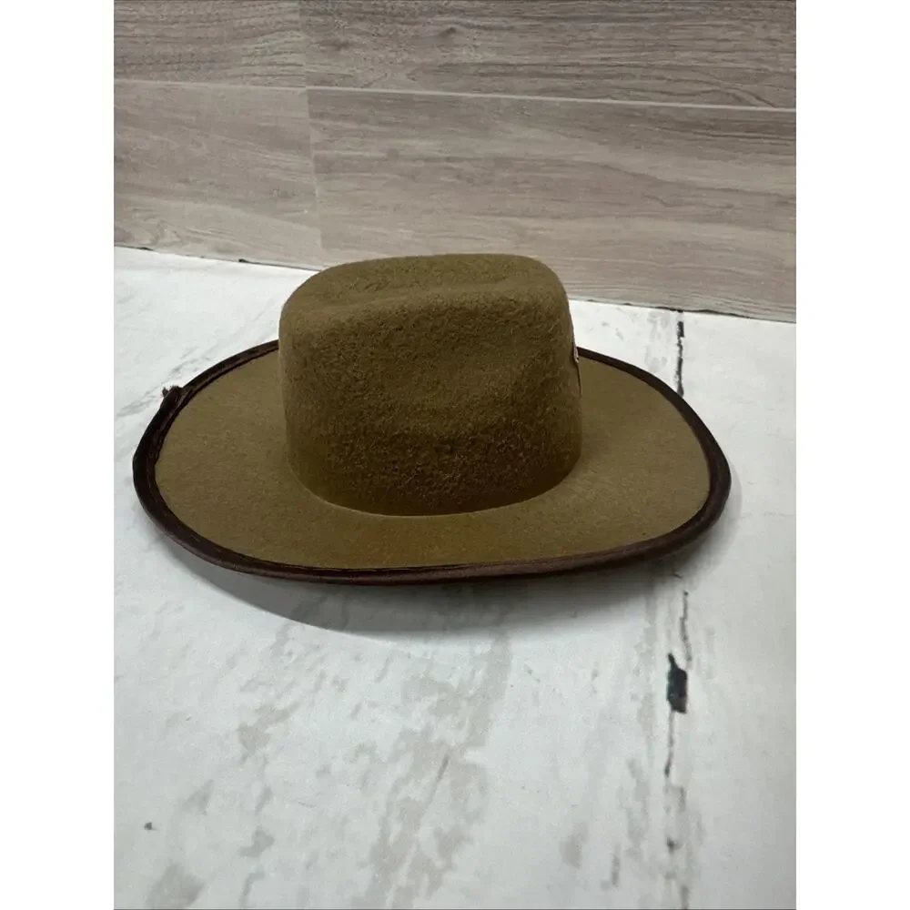 Rubies Pet Dog or Cat Cowboy Hat Costume Accessory~Brown~Size M/L